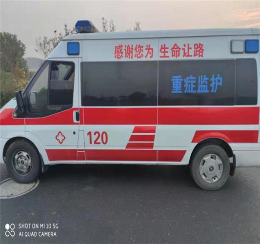 丹徒救护车出租服务案例3